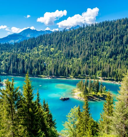 Caumasee Flims Waldhaus